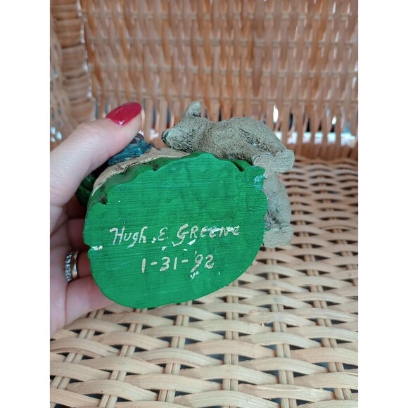 African American Figurine JP Resin Hand Painted Young Girl Lamb Pleasants - Picture 11 of 13